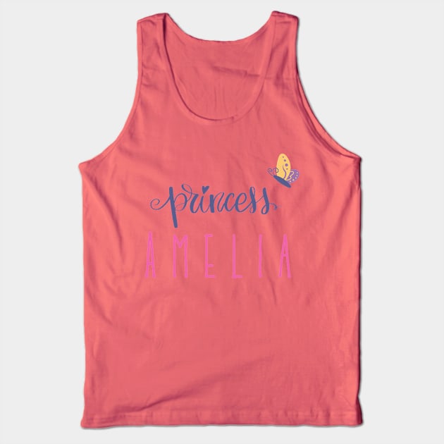 Princess Amelia Tank Top by PortDeco2022